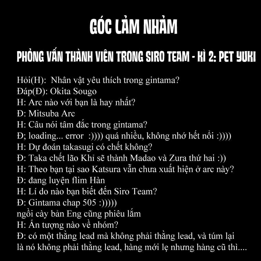 Gintama - Chapter 496 - Trang 20