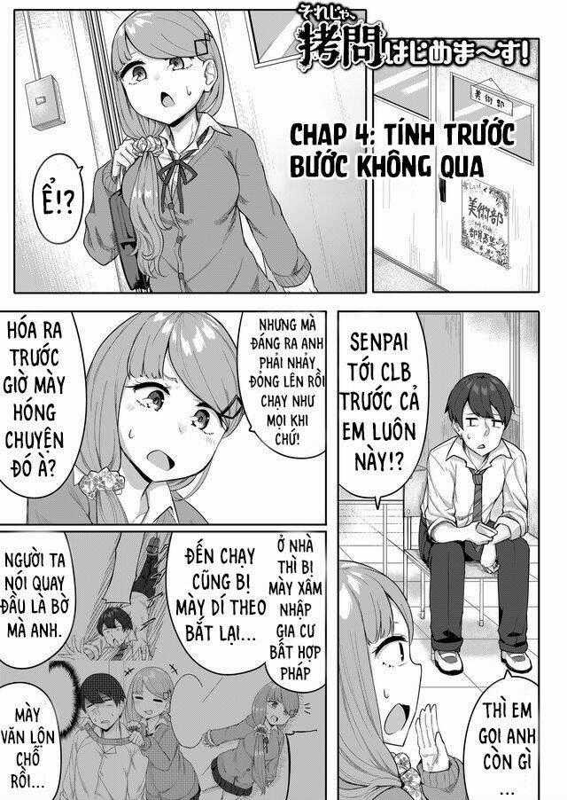 Giờ Thì~ Bắt Đầu Tra Tấn Thôi~ - Chapter 4 - Trang 1