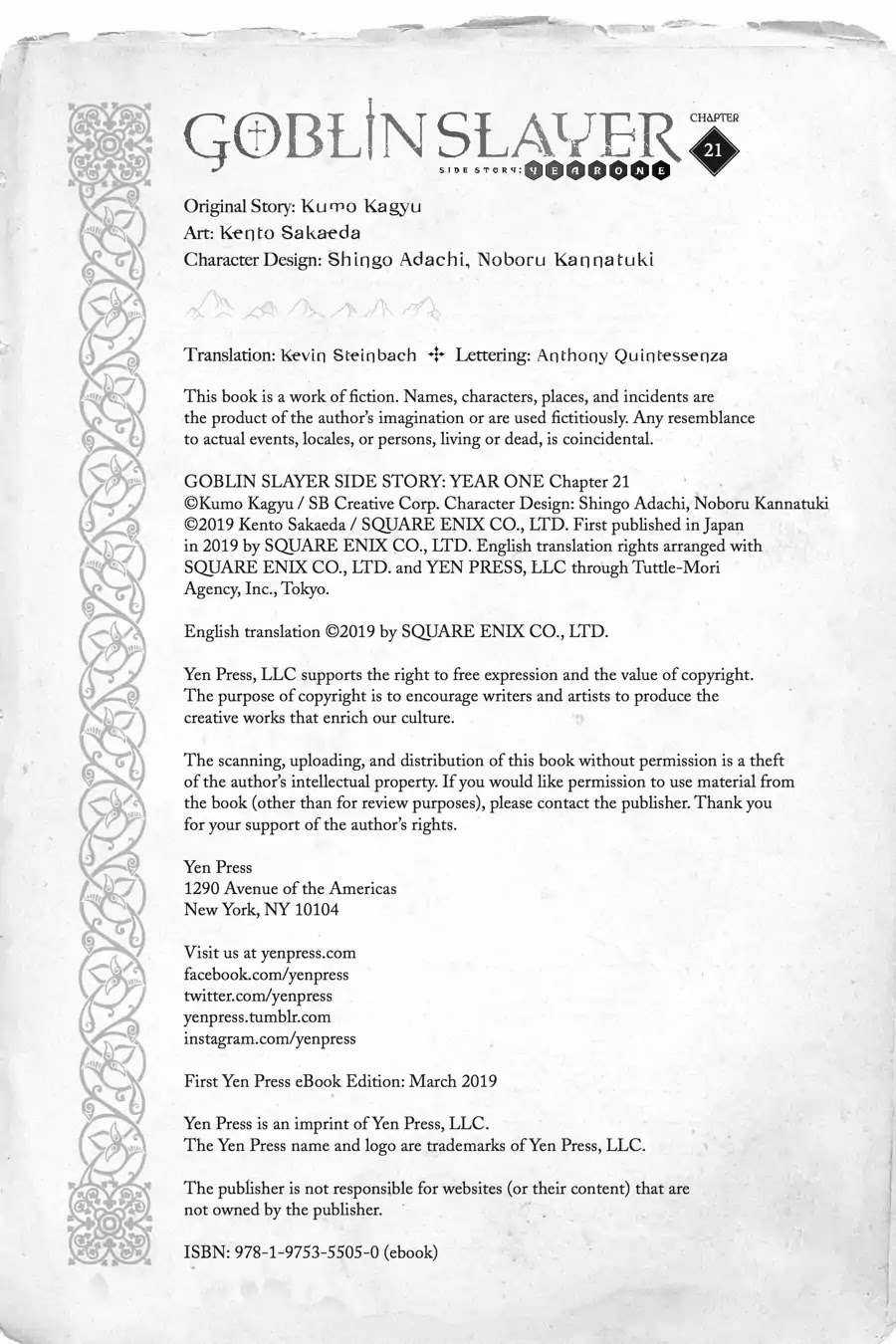 Goblin Slayer Side Story: Year One - Chapter 21 - Trang 33