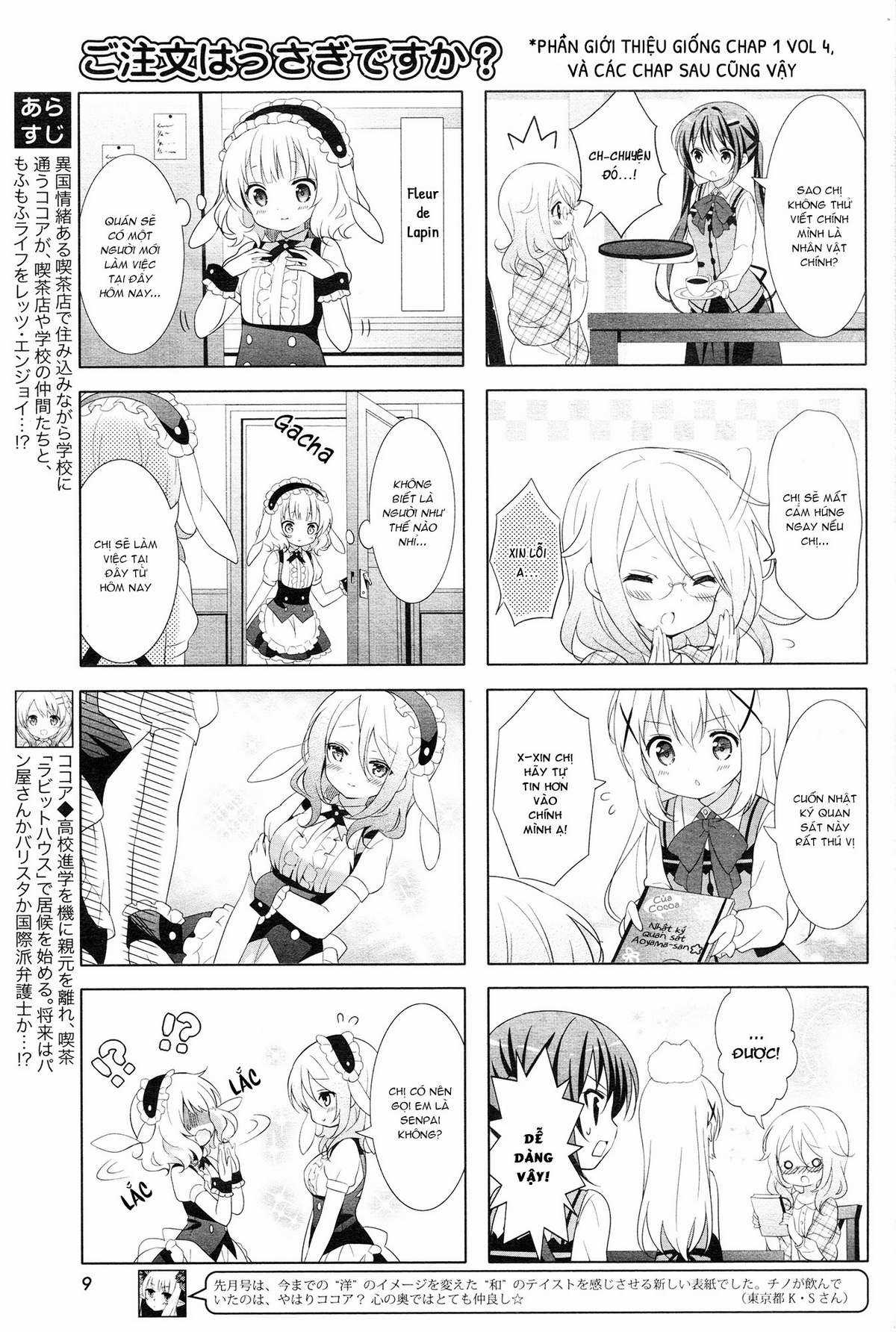 Gochuumon Wa Usagi Desu Ka? - Chapter 3 - Trang 5