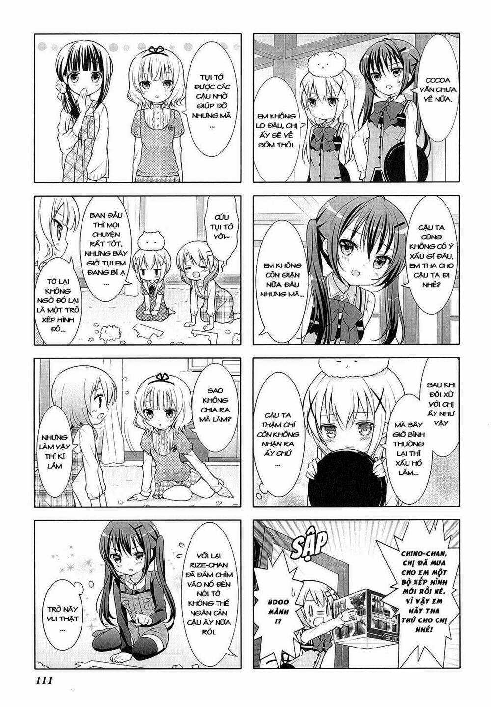 Gochuumon wa usagi desuka? [4-KOMA] - Chapter 13 - Trang 4