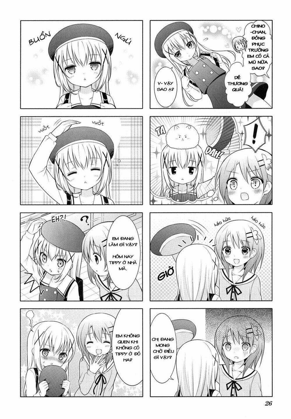 Gochuumon wa usagi desuka? [4-KOMA] - Chapter 3 - Trang 3