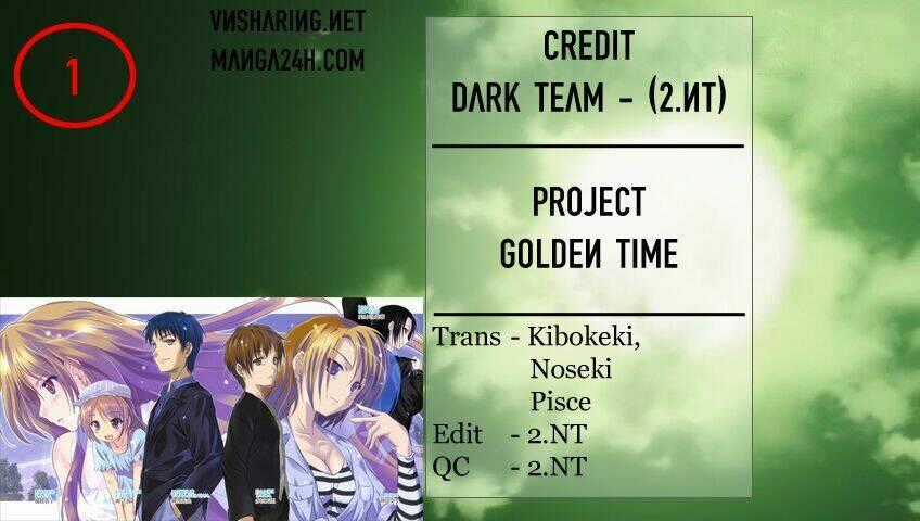 Golden Time (Umechazuke) - Chapter 1 - Trang 1