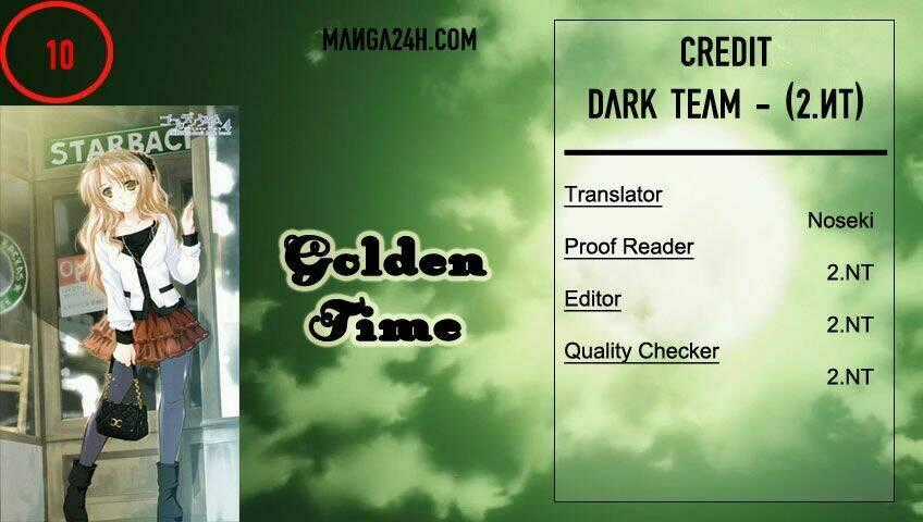 Golden Time (Umechazuke) - Chapter 10 - Trang 1