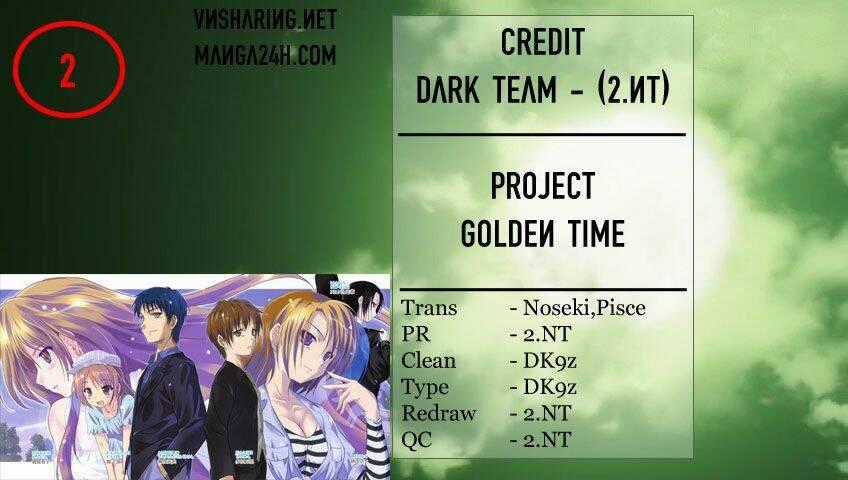 Golden Time (Umechazuke) - Chapter 2 - Trang 1