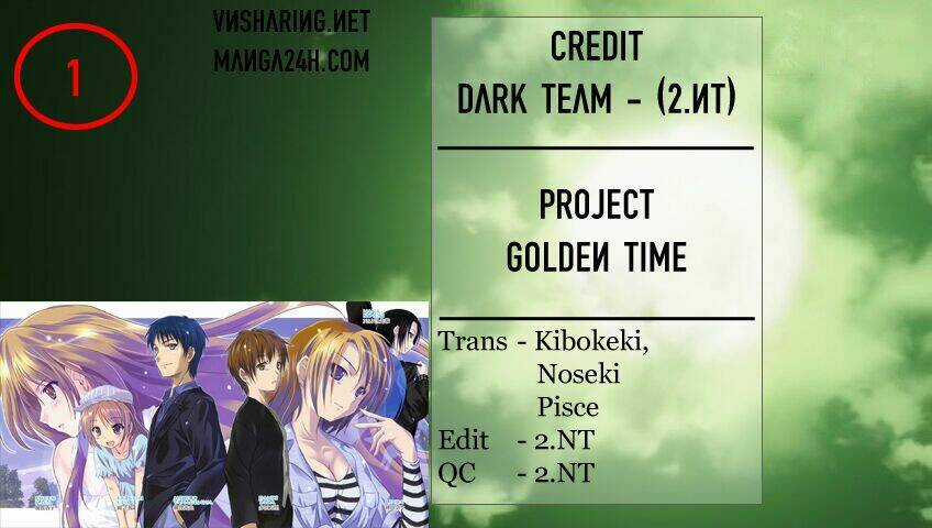 Golden Time - Chapter 1 - Trang 1