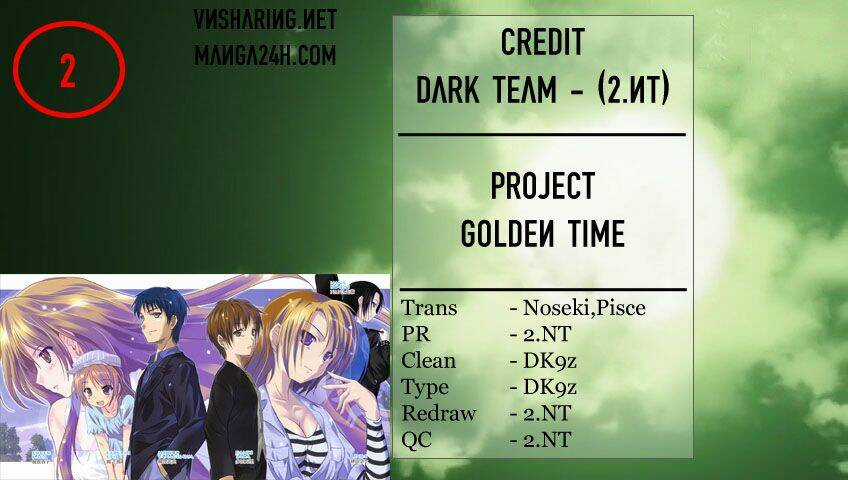 Golden Time - Chapter 2 - Trang 1