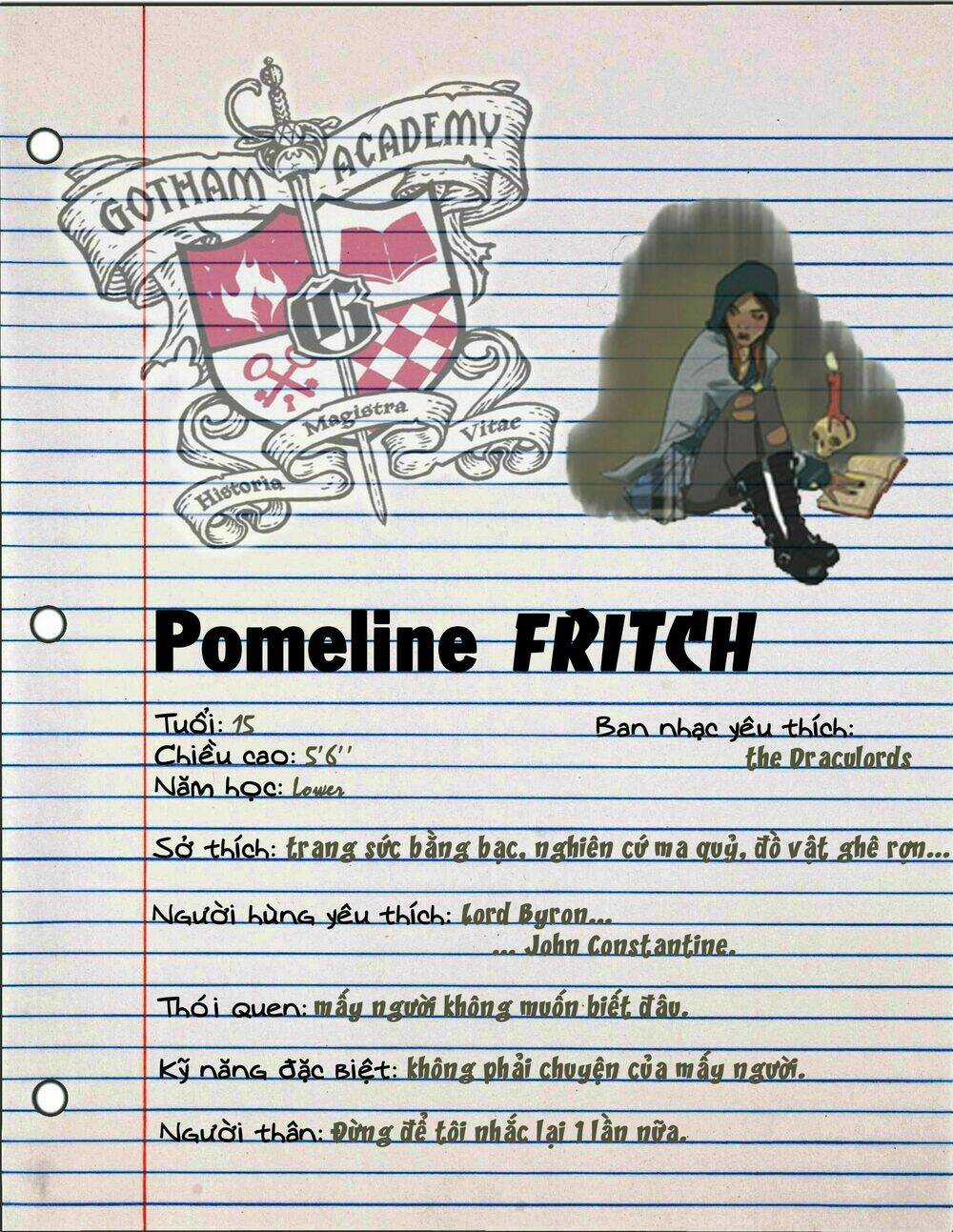 Gotham Academy - Chapter 0 - Trang 2