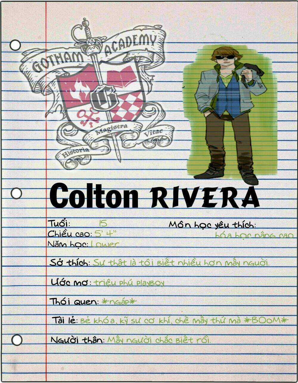 Gotham Academy - Chapter 0 - Trang 3