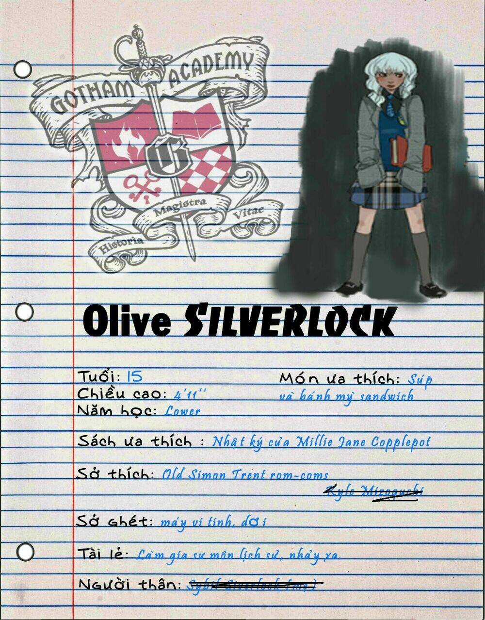 Gotham Academy - Chapter 0 - Trang 4