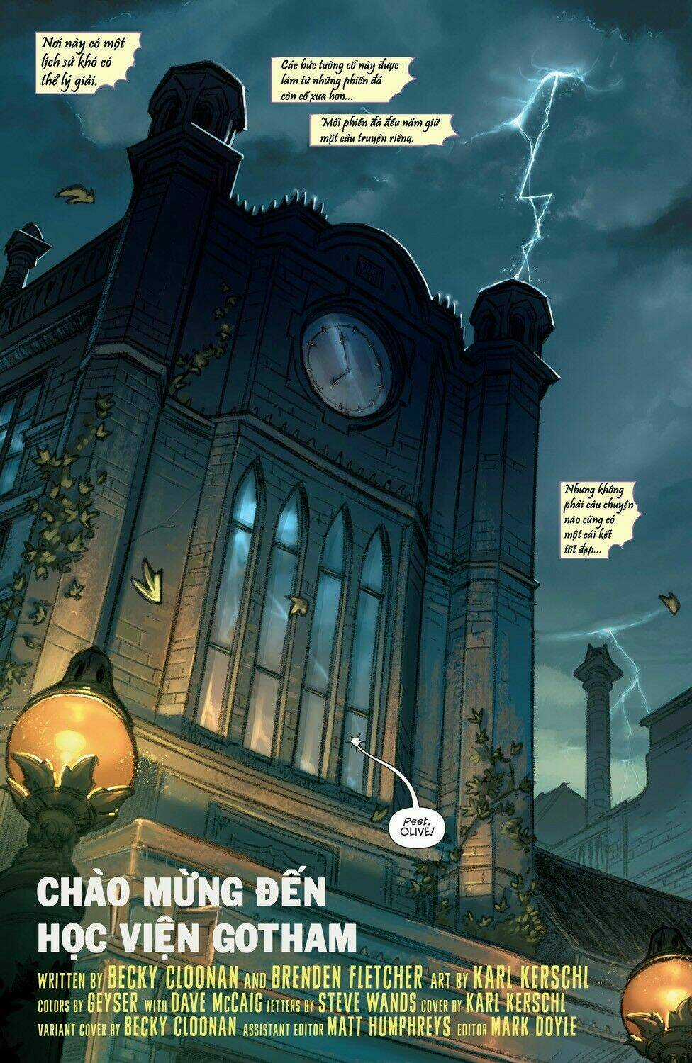 Gotham Academy - Chapter 1 - Trang 2