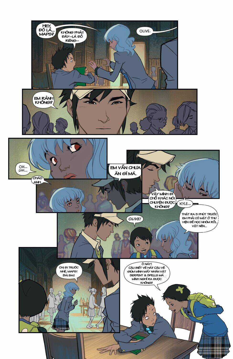 Gotham Academy - Chapter 2 - Trang 7