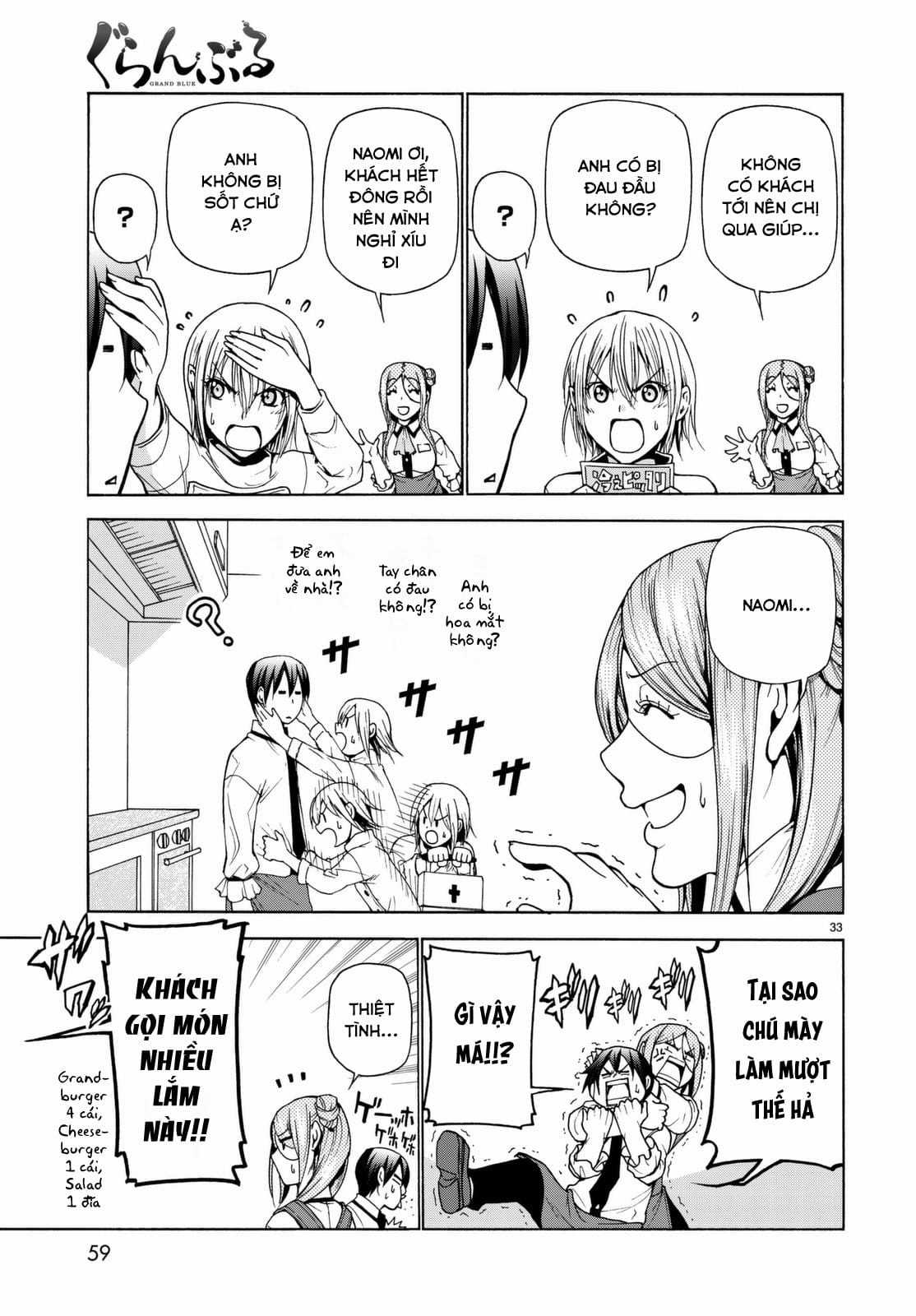 Grand Blue - Chapter 37 - Trang 35