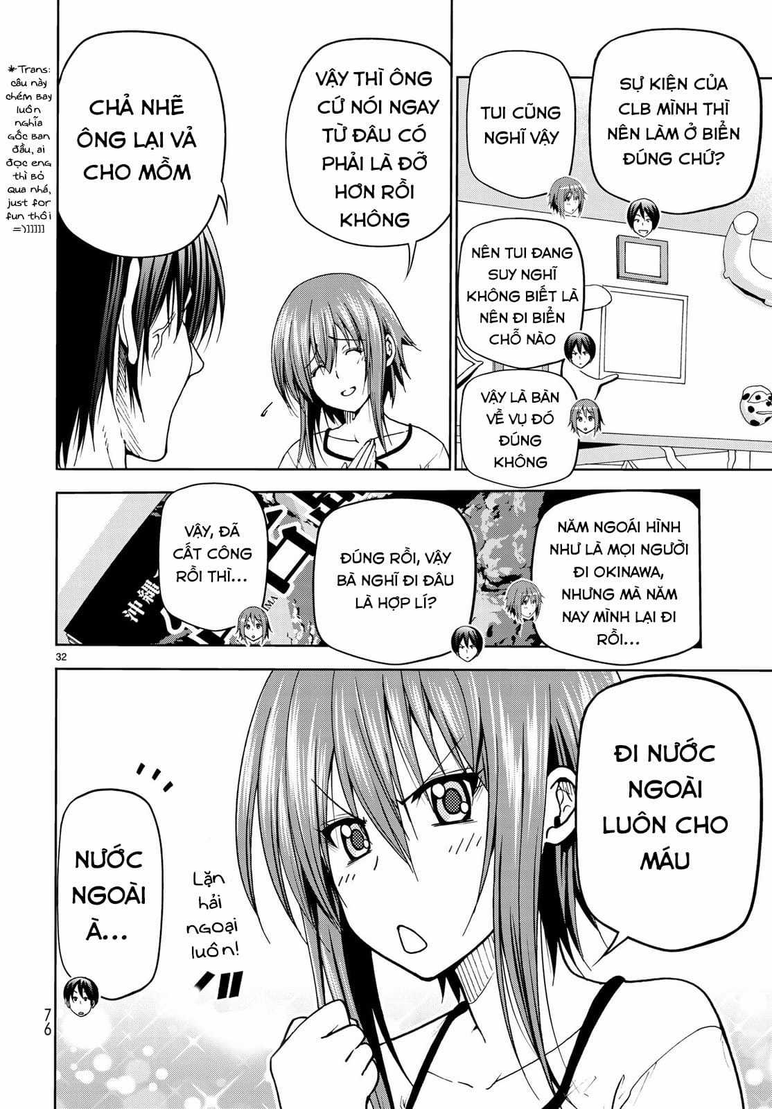 Grand Blue - Chapter 45 - Trang 35