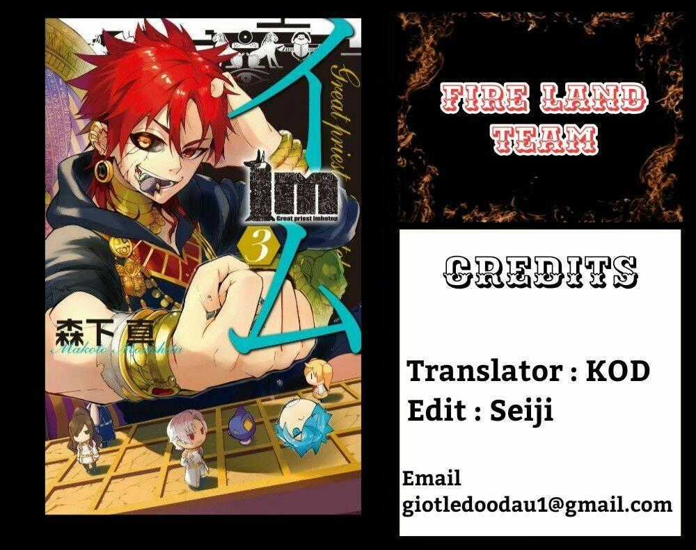 Great Priest Imhotep - Chapter 12 - Trang 1