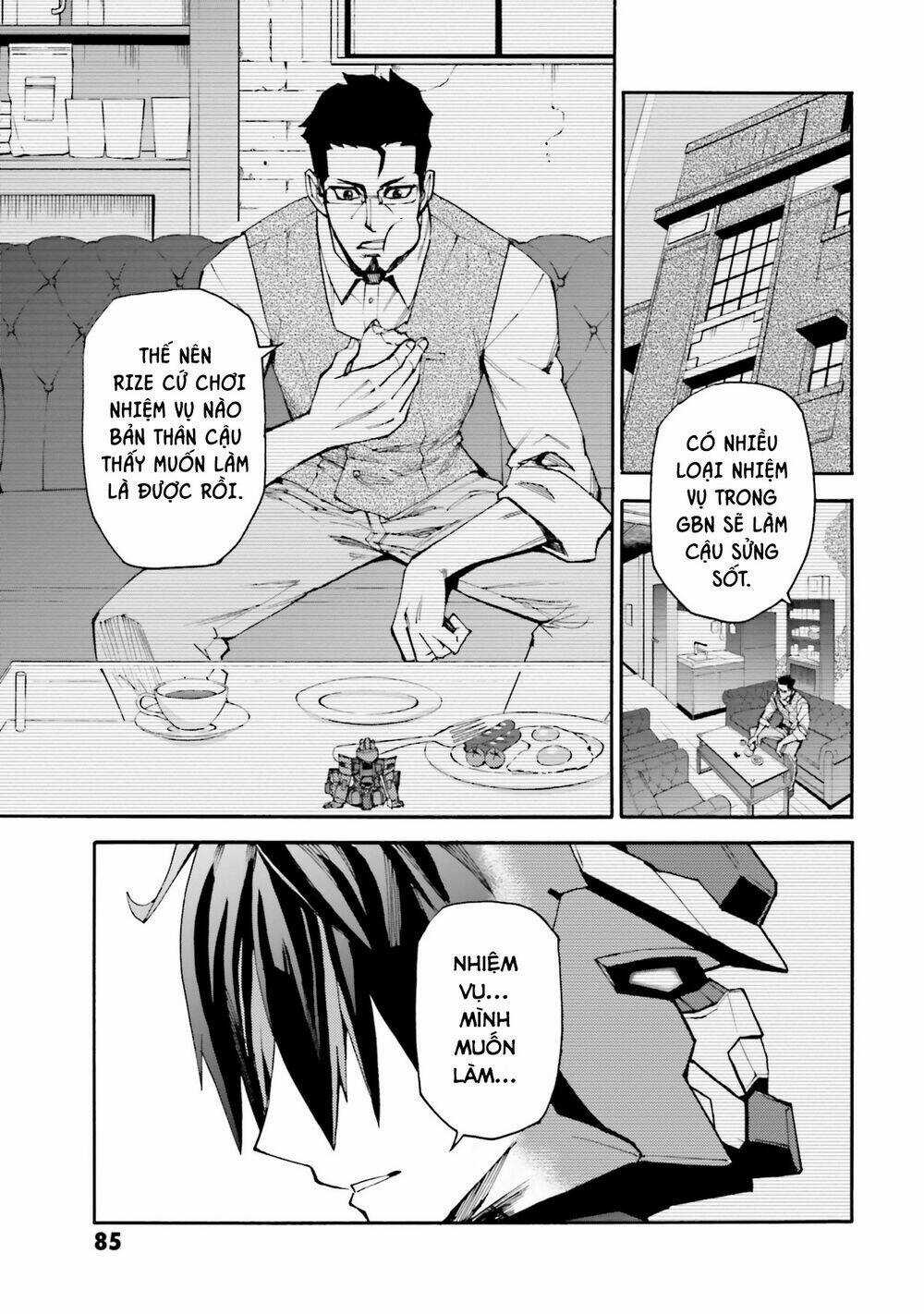Gundam Build Diver Rize - Chapter 3 - Trang 4