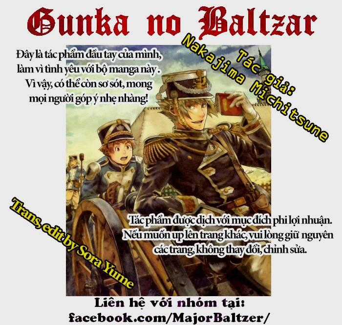 Gunka No Baltzar - Chapter 20 - Trang 1