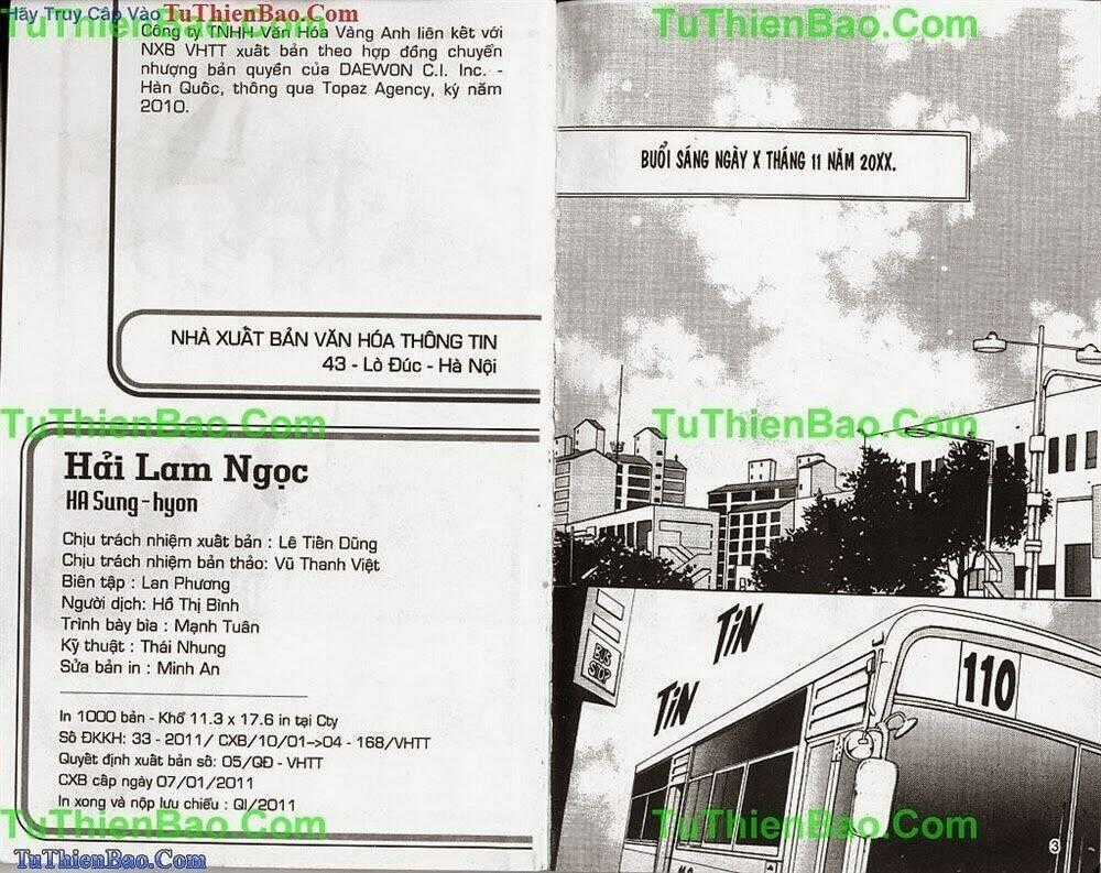 Hải Lam Ngọc - Chapter 1 - Trang 2