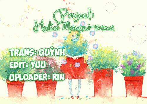 Haikei Mayumi-Sama - Chapter 2 - Trang 2