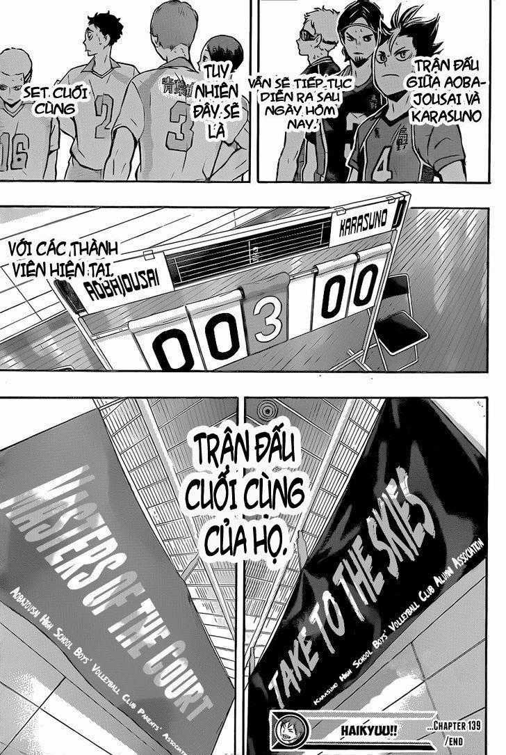 Haikyuu - Chapter 139 - Trang 16
