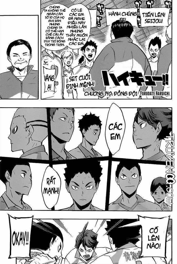 Haikyuu - Chapter 140 - Trang 1