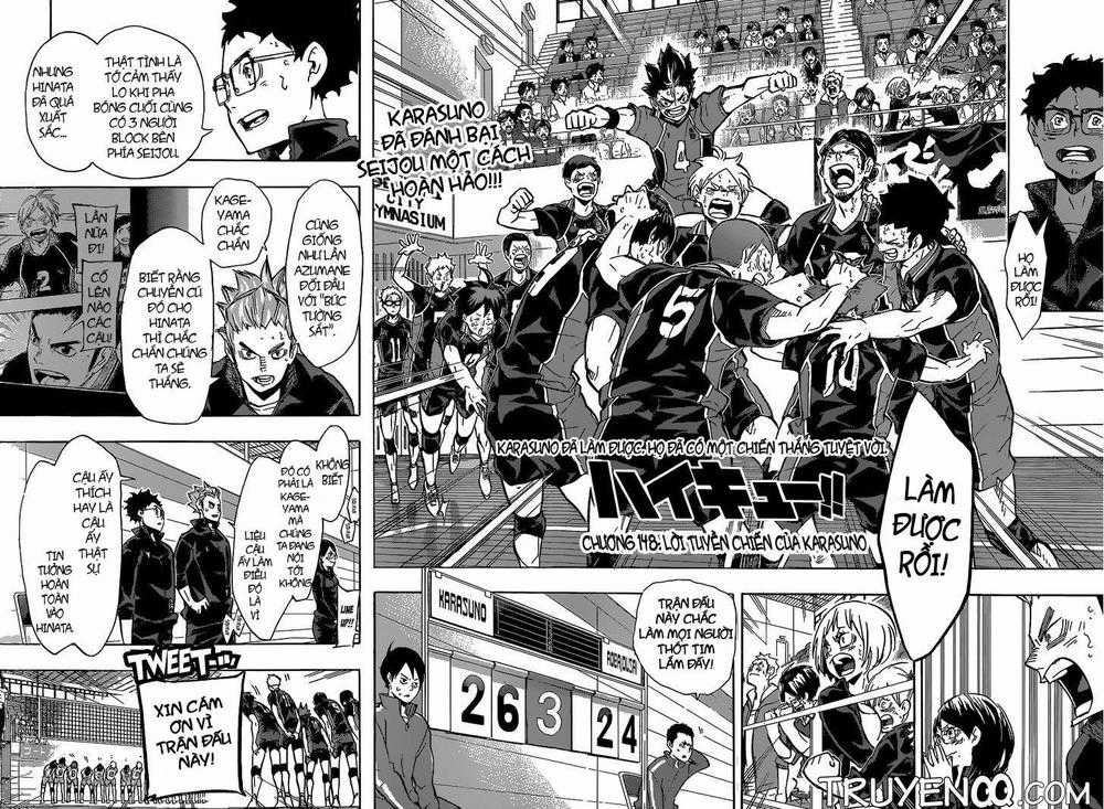 Haikyuu - Chapter 148 - Trang 3
