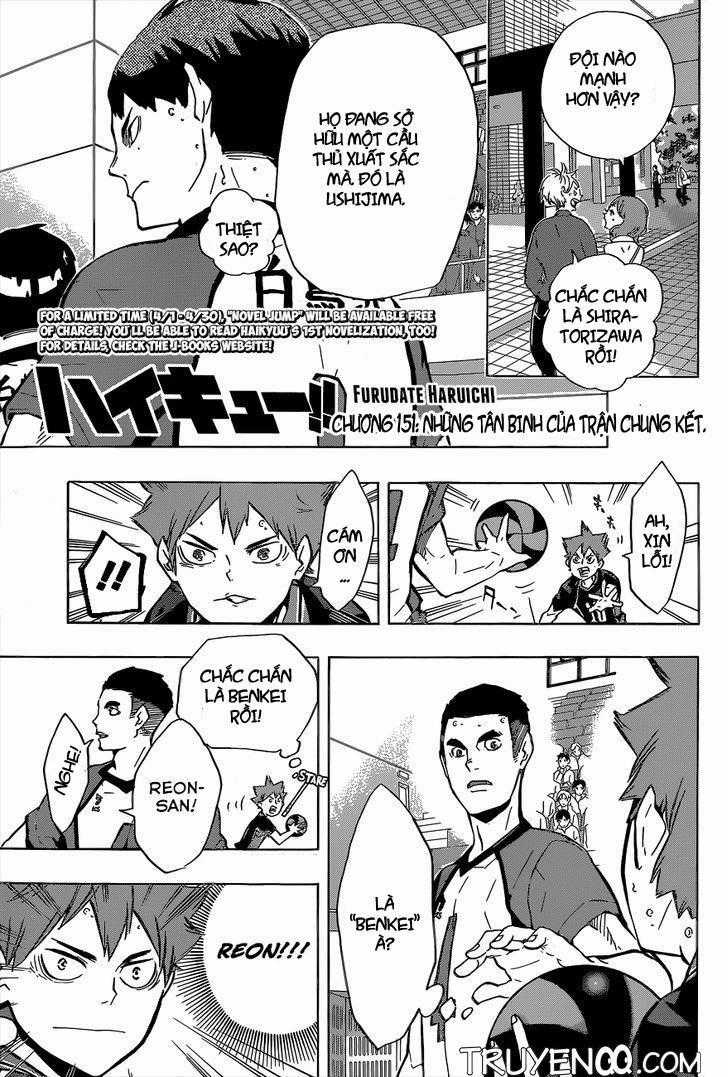 Haikyuu - Chapter 151 - Trang 2