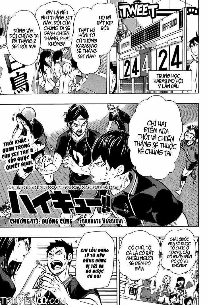 Haikyuu - Chapter 173 - Trang 1