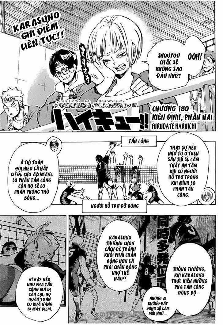 Haikyuu - Chapter 180 - Trang 2