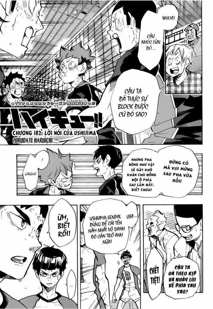 Haikyuu - Chapter 182 - Trang 2