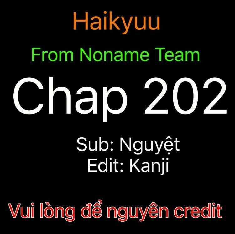 Haikyuu - Chapter 202 - Trang 1