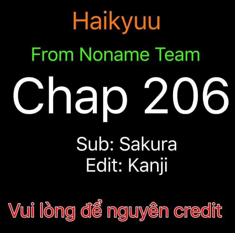 Haikyuu - Chapter 206 - Trang 1