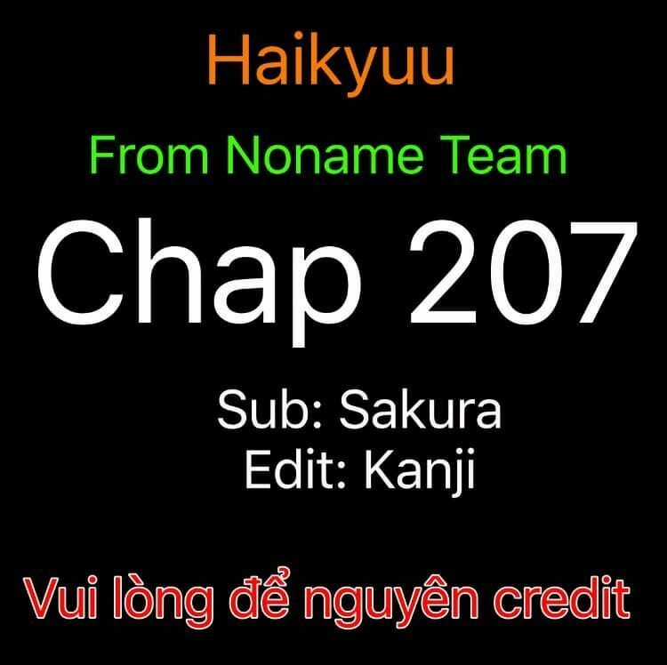Haikyuu - Chapter 207 - Trang 1