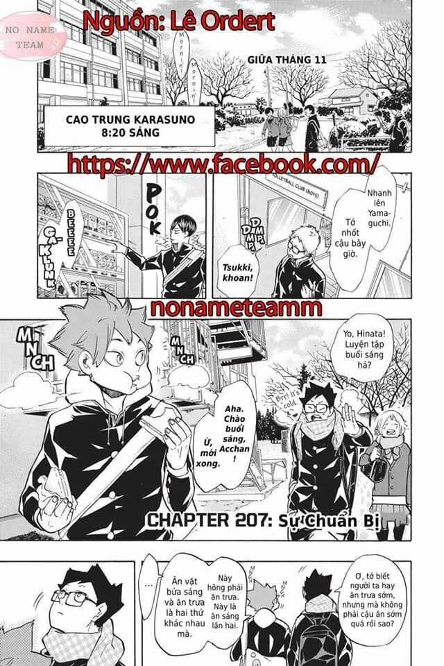 Haikyuu - Chapter 207 - Trang 2
