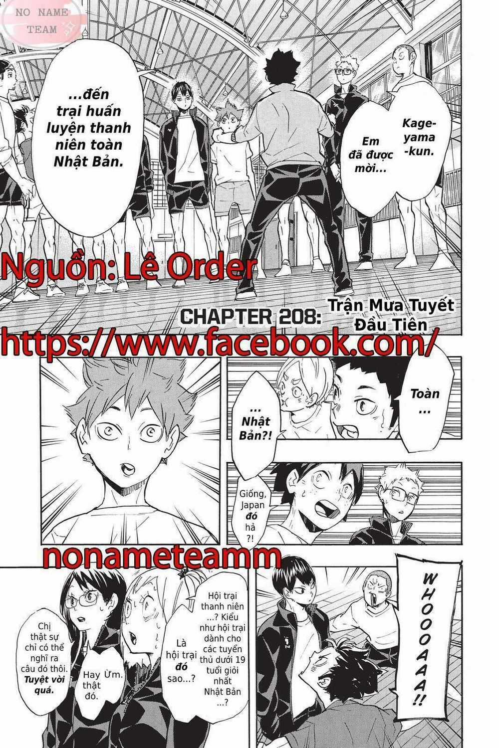 Haikyuu - Chapter 208 - Trang 3