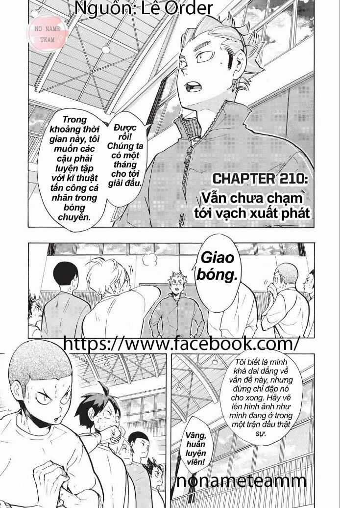 Haikyuu - Chapter 210 - Trang 2
