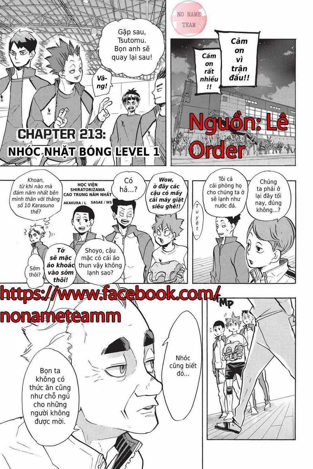 Haikyuu - Chapter 213 - Trang 2