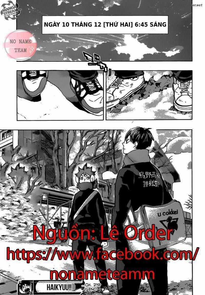 Haikyuu - Chapter 219 - Trang 19
