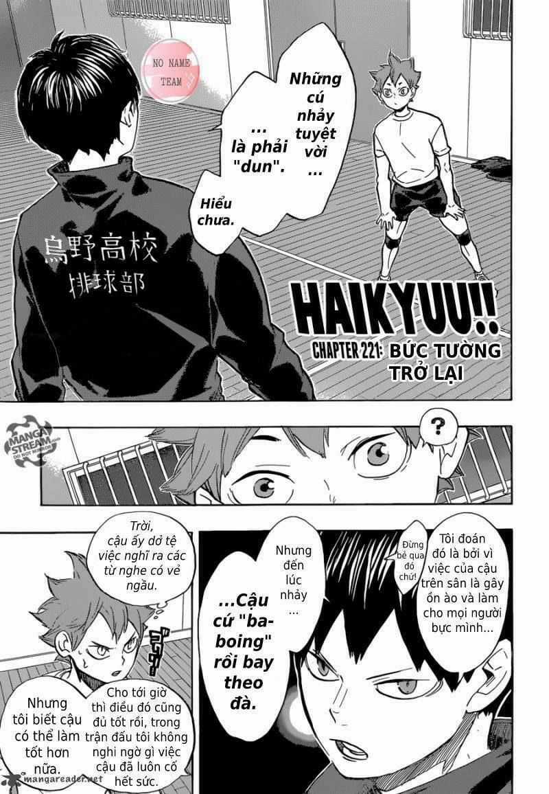 Haikyuu - Chapter 221 - Trang 2