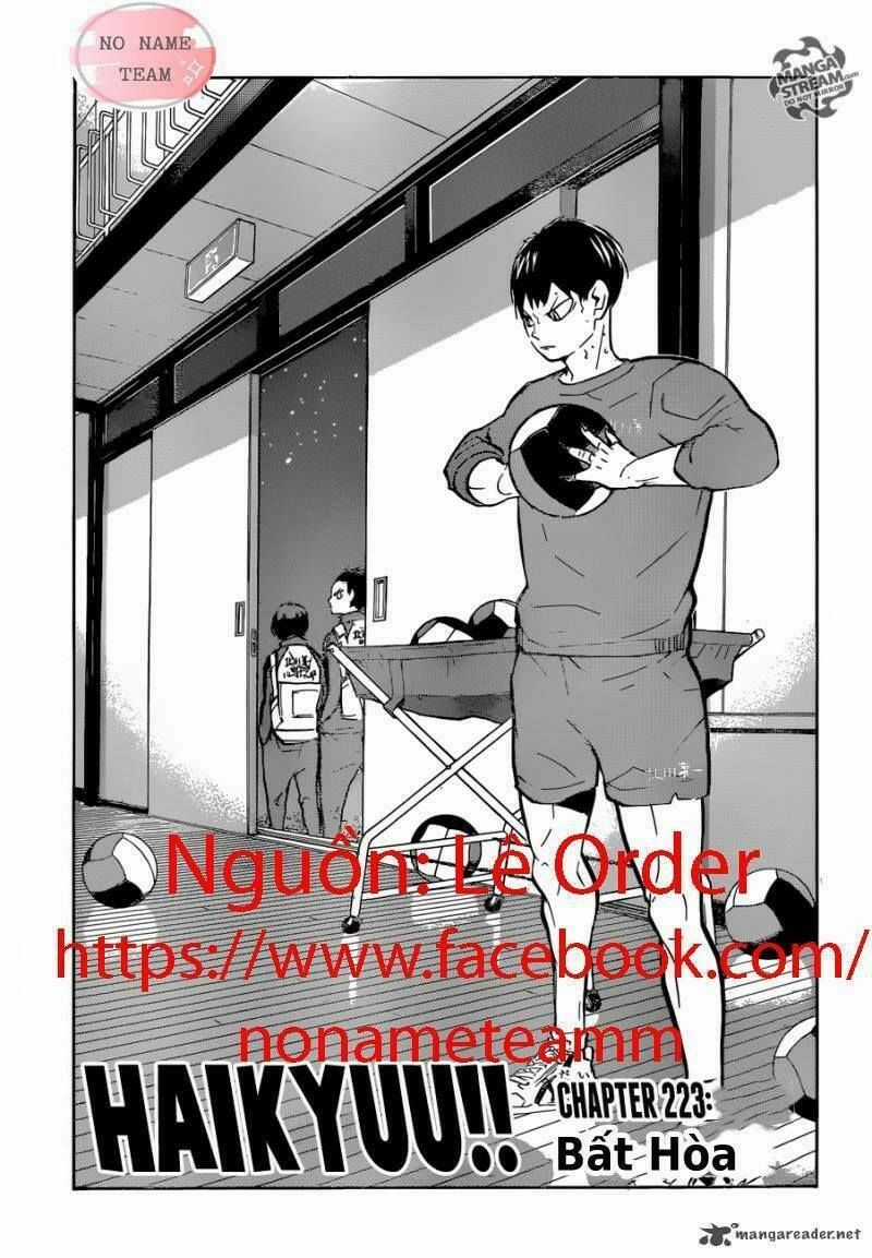 Haikyuu - Chapter 223 - Trang 2