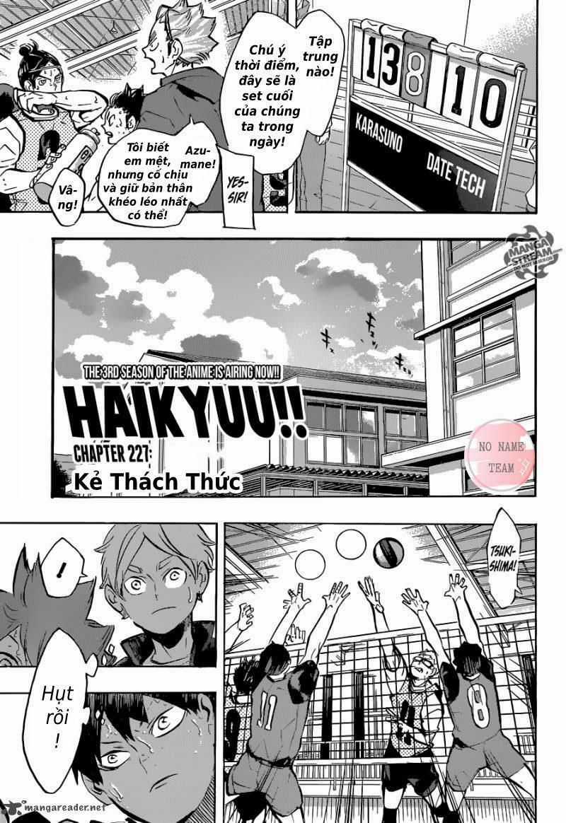 Haikyuu - Chapter 227 - Trang 2