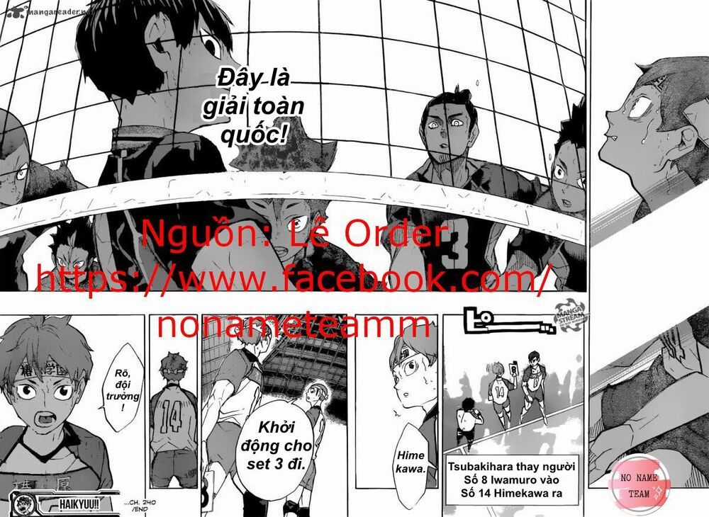 Haikyuu - Chapter 240 - Trang 18