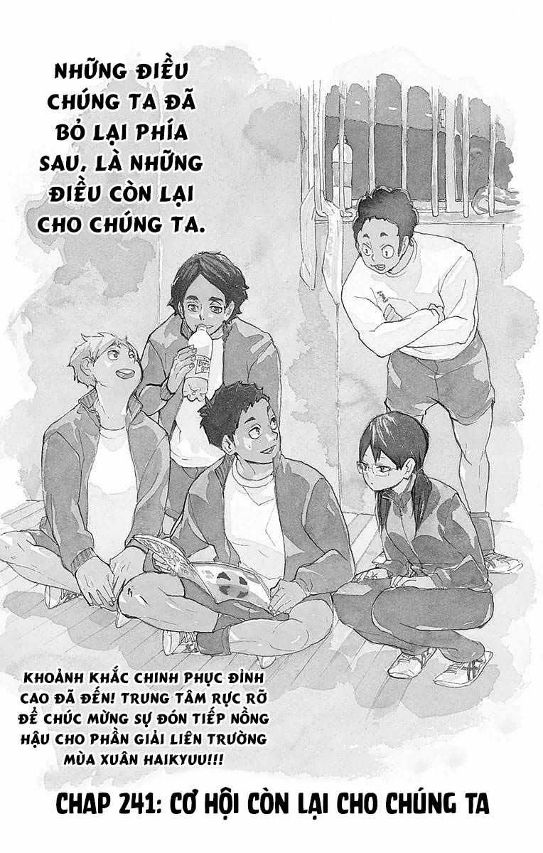 Haikyuu - Chapter 241 - Trang 1