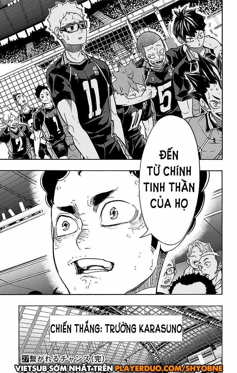 Haikyuu - Chapter 242 - Trang 19