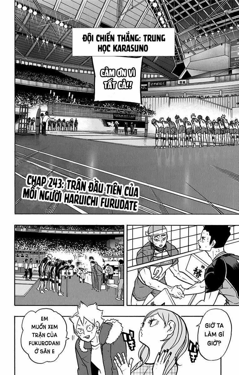 Haikyuu - Chapter 243 - Trang 2