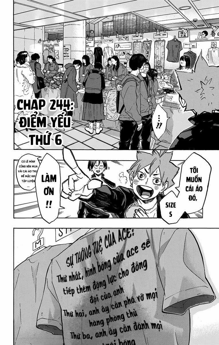 Haikyuu - Chapter 244 - Trang 2