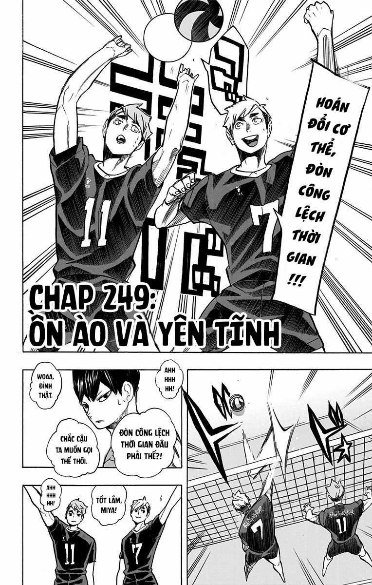 Haikyuu - Chapter 249 - Trang 4