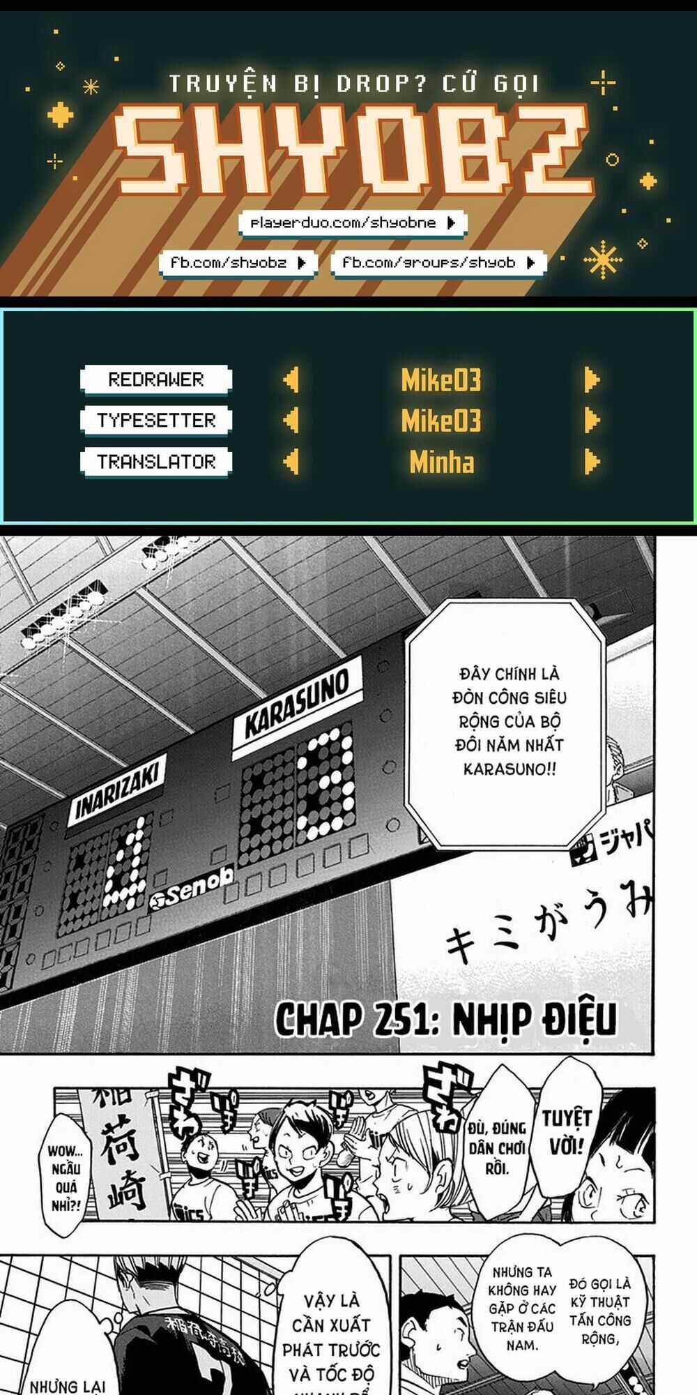 Haikyuu - Chapter 251 - Trang 1