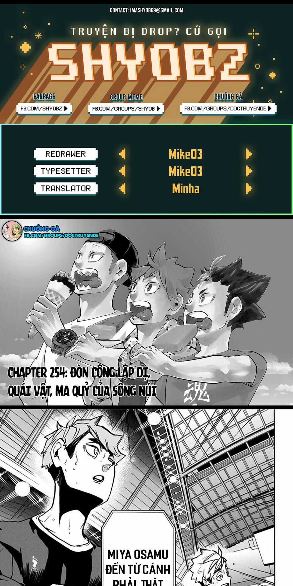 Haikyuu - Chapter 254 - Trang 1