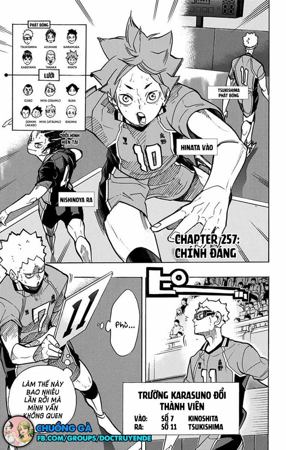 Haikyuu - Chapter 257 - Trang 2